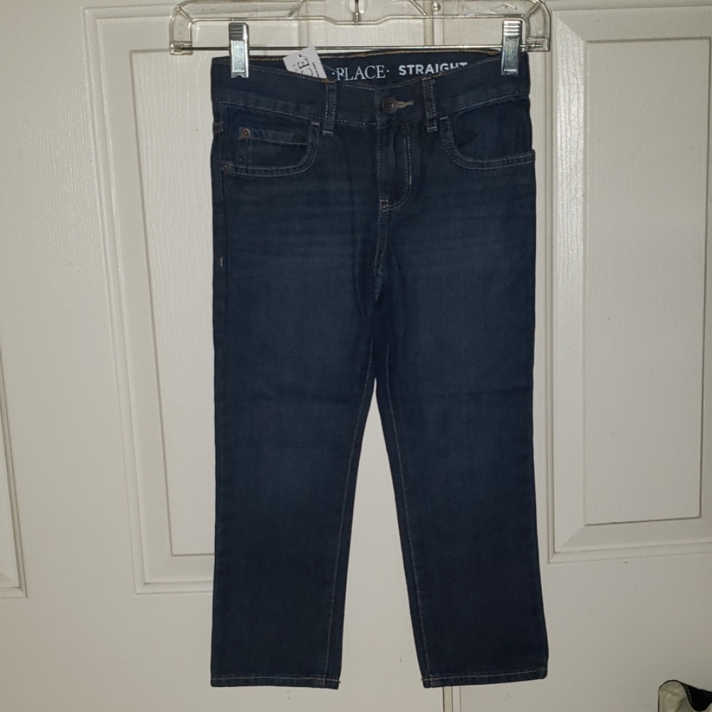 Straight leg jeans